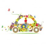 Floral car shape for your design De 3 belangrijkste succesingredienten